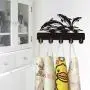 XIAMUXI Cute Dolphin Silhouette Wooden Hanger Unique Gift Clothes Hat Key Hook/Coat Rack/Wall Hook Home Decoration Wall Stickers Kitchen Bathroom Towel Hook,Black XIAMUXI Cute Dolphin Silhouette Wooden Hanger Unique Gift Clothes Hat Key Hook/Coat Rack/Wall Hook Home Decoration Wall Stickers Kitchen Bathroom Towel Hook,Black