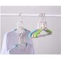 10pcs Random Color Hangers for Travel Foldable and Scalable Hangers for Clothes Holder for Coat