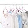 5pcs/lot Stainless Steel Cloth Hanger Multifuctional Hanger Space Saving Clothes Hangers with Hook Closet Organizer Drying Racks,6