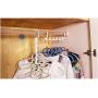 10pcs 3D Space Saving Hanger Magic Clothes Hanger with Hook Closet Organizer Home Tool