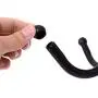 AyaMastro Black 76Inches Steel Coat Rack Free Standing Clothes Hanger Holder 3 Layer with Hooks