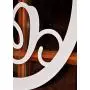 Metal Monogram Letter, Monogram Wreath, Door Hanger Monogram, Metal Monogram Letter, Oval Monogramed Wreath, Wall Art