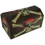 Private Label Wood Childrens Chests Wooden Pirate Skull Treasure Chest Storage Boxes 19 X 9.5 X 10.5 Inches Brown