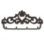 Comfify Decorative Cast Iron Wall Hook Rack - Vintage Design Hanger with 4 Hooks - for Coats, Hats, Keys, Towels, Clothes, Aprons etc |Wall Mounted - 12.25 x 5.75- with Screws and Anchors