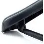 HANGERWORLD 5 Black 19.7inch Plastic Coat Clothes Garment Pant Skirt Bar Hangers 1.96inch Broad Shoulder Support HANGERWORLD 5 Black 19.7inch Plastic Coat Clothes Garment Pant Skirt Bar Hangers 1.96inch Broad Shoulder Support