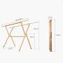 Drying Racks Drying Rack Floor Folding Indoor X-Type Drying Rack Balcony Drying Quilt Cool Hanger Drying Rack Mobile Telescopic Clothes Pole Multifunctional Air Dryer Clotheslines