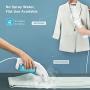 Travel Steamer for Clothes, 120V Handheld Garment Steamer, Powerful 25s Fast Heat-up, 360°Leak-Proof No Spitting, 12Mins Continuous Steam, Auto-Off, Fabric Wrinkles Remover for Home Hotel Travel