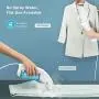 Travel Steamer for Clothes, 120V Handheld Garment Steamer, Powerful 25s Fast Heat-up, 360°Leak-Proof No Spitting, 12Mins Continuous Steam, Auto-Off, Fabric Wrinkles Remover for Home Hotel Travel
