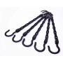 Space Saving Hangers, Set of 10, Closet Clothes Organizer, Cascading System for Your Bedroom