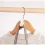 24pcs DIY Clothes Hanger Creative Mini Clothes Hanger Home Easy Hook Closet Organizer Storage Rack Holder Hook Coat Hanger