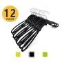 VISMOORE Portable Suit Hanger for Business Travel Luxury Design with Reinforce Rotatable Hanger Wings Free Swivel to Different Shoulder Widths, Space Saving Clothes Hangers (Black, Classic) VISMOORE Portable Suit Hanger for Business Travel Luxury Design with Reinforce Rotatable Hanger Wings Free Swivel to Different Shoulder Widths, Space Saving Clothes Hangers (Black, Classic)