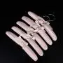 KIPB 5pcs Practical Sponge Padded Satin Hangers Clothes Racks Clothes Hangers Garment Hanger Clothes Hanger
