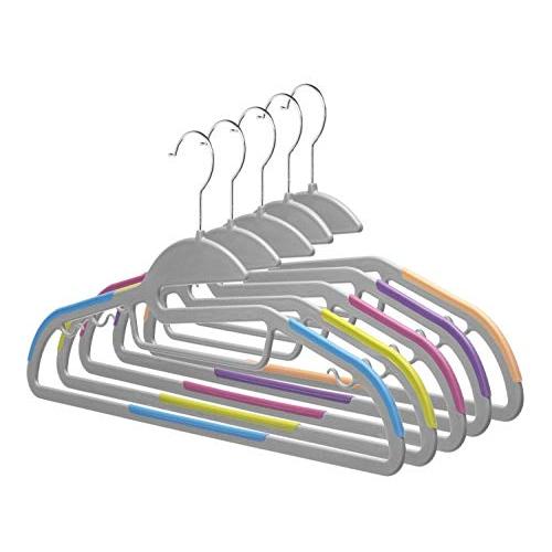 Home-it 30 Pack Light-Weight Clothes Hangers Non-Slip Durable Clothes Hanger Hook Perfect for Pants, Dress, Jacket, Underwear and Shirt Ultra Thin