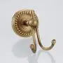 BigBig Home Robe Hook Antique Brass Double Towel Hook, Vintage Style Coat Clothes Hanger with Braiding Carvings for Wardrobe Bathroom Bedroom, Wall Mounted BigBig Home Robe Hook Antique Brass Double Towel Hook, Vintage Style Coat Clothes Hanger with Braiding Carvings for Wardrobe Bathroom Bedroom, Wall Mounted
