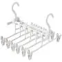 Multifunctional Rack Trousers Hanger Clothes Drying Shelf Space Saving Closet Wardrobe Organizer Storage Hanger 5pcs