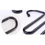 YYGIFT Practical Trouser Pants Hangers Rack Space Saver for Hanging Tie Trousers Pants Scarf Jeans Bronze