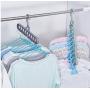10pcs Random Color Multi-Port Support Circle Clothes Hanger Clothes Drying Rack Multifunction Space Saving Hanger Magic Clothes Hanger