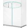 KJJD Mini Portable Closet Wardrobe Organizer Kit Clothes Storage Grey Clothes Closet Rack Clothes Hanger Closet Organizer Fabric Wardrobe & ebook Guide to Your Modern Home by SST