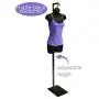 Only Garment Racks 2204 Matte Black Finish Single Garment Display Rack - Adjustable Height from 49" to 78" - Perfect Clothing Display Rack for Highlighting Featured Merchandise Only Garment Racks 2204 Matte Black Finish Single Garment Display Rack - Adjustable Height from 49" to 78" - Perfect Clothing Display Rack for Highlighting Featured Merchandise