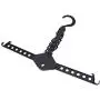 2pc Multifunctional Telescopic Space Saving Folding Magic Hanger for Clothes Travel Portable Outdoor Closet Organizer