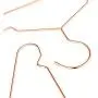 Jetdio 9& Strong Metal Wire Pet Hangers Small Clothes Hangers for Dog Cat, Fit Over Regular Closet Rod, 20 Pack, Rose Gold Jetdio 9& Strong Metal Wire Pet Hangers Small Clothes Hangers for Dog Cat, Fit Over Regular Closet Rod, 20 Pack, Rose Gold