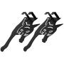 2 Black Cat Over The Door Hanger Hook Rack. A Cat Lovers Gifts, Hanging Stuff Like Towels, Coats, Clothes Or A Hat. Kitchen & Bathrooms Decor Hooks Hangers Racks for Coat Lover & Bathroom Towel