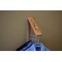 InstaHANGER Lotus Leaf Closet Organizer, The Original Folding Drying Rack, Wall Mount, Finely finished Pine