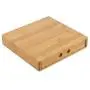 Jeffergarden Tea Storage Boxes Single Drawer Bamboo Tea Tray Puer Cake Rust-proof Hands Protection Portable Tea Sets Home Kitchen