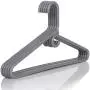 Neaties American Made Gray Super Heavy Duty Plastic Hangers, Plastic Clothes Hangers Ideal for Everyday Use, Clothing Standard Hangers, 36pk Neaties American Made Gray Super Heavy Duty Plastic Hangers, Plastic Clothes Hangers Ideal for Everyday Use, Clothing Standard Hangers, 36pk