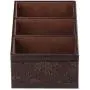 Retro PU Leather Storage Boxes Container Case Flower Pattern Remote Controls Holder Home Decoration Office Supplies Retro PU Leather Storage Boxes Container Case Flower Pattern Remote Controls Holder Home Decoration Office Supplies