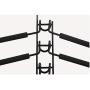 2pcs Hook Multifunctional Fishbone Type Towel Multi Layers Coat Hanging Anti Slip Clothes Hangers Storage Racks Space Saving