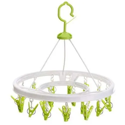 George Jimmy Laundry Plastic Clothespins Clothesline Drying Hanger Rack with 20 Clips,36CM George Jimmy Laundry Plastic Clothespins Clothesline Drying Hanger Rack with 20 Clips,36CM