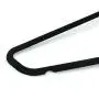 Michael Graves Design Ultra-Thin Non-Slip Velvet Clothing Hangers, Flocked & Durable, Closet Space Saving, for Garments, Suits, Dresses, Pants, Shirts, Coats, 25 Pack (Black)