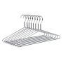 Quality Hangers Heavy Duty Metal Suit Hanger Coat Hangers with Polished Chrome (Suit Coat Hanger - 60 Pack)