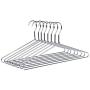 Quality Hangers Heavy Duty Metal Suit Hanger Coat Hangers with Polished Chrome (Suit Coat Hanger - 16 Pack)