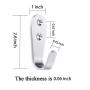 Luckycivia 12 Pack Ironing Board Wall Holder Wall Hanger Wall Mount Wall Rack - No Ironing Board