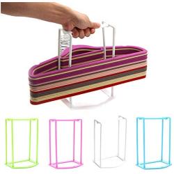 5pcs Random Color Hanger for Clothes Brand New and Very Practical Home Hanger Storage Rack Plastic Clothes Dryer Rack Hanging Holder