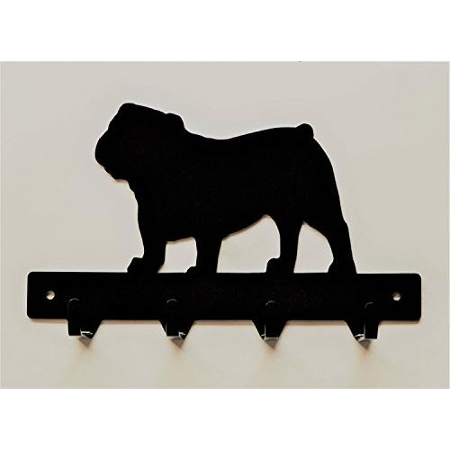 English Bulldog Leash Rack