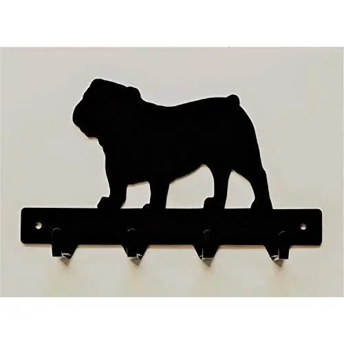 English Bulldog Leash Rack English Bulldog Leash Rack