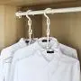 Clothes Hanger Hooks,Multi-functional Multi-layer Hanger Hook Plastic Fish Bone Clothes Storage Rack,Creative Space Saving Series Cabinet Clothes Storage Clothes Rack Hanger Magic Cascading Hanger Clothes Hanger Hooks,Multi-functional Multi-layer Hanger Hook Plastic Fish Bone Clothes Storage Rack,Creative Space Saving Series Cabinet Clothes Storage Clothes Rack Hanger Magic Cascading Hanger