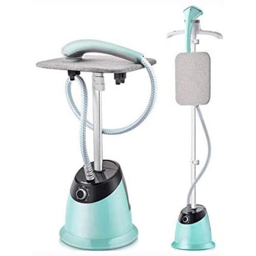 HWZXBCC 2000W,Household Hanging Ironing Machine Steam Small Handheld Ironing Machine Vertical 1.6L Large Capacity, 6 File Temperature Control (Color : Green)