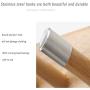 LAXF-Wall Coat Racks with Hooks/Hangers Coat Rack Bamboo Clothes Hook Dorm Room Bedroom on The Wall Wall-Mounted Hook Hanger Multifunction Straight Edge Retro Color (Size : 100cm)