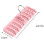 5pcs Random Color Belt Storage Rack Organizer Multifunction Holder Saver Rotating Ties Clothes Hanger Closet Organization