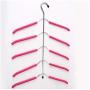 5pcs Random Color Clothes Hanger Clothing Organizer Multi Layers Cloth Hanger Hook Hangers Clothes Holder Rack