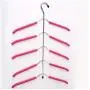 5pcs Random Color Clothes Hanger Clothing Organizer Multi Layers Cloth Hanger Hook Hangers Clothes Holder Rack