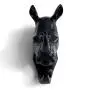 HERNGEE Rhino Head Single Wall Hook/Hanger Animal Shaped Coat Hat Hook Heavy Duty, Rustic, Decorative Gift, Black HERNGEE Rhino Head Single Wall Hook/Hanger Animal Shaped Coat Hat Hook Heavy Duty, Rustic, Decorative Gift, Black