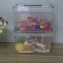 NICESH 4.5 L Plastic Storage Box, Clear Latch Box, 4-Pack NICESH 4.5 L Plastic Storage Box, Clear Latch Box, 4-Pack