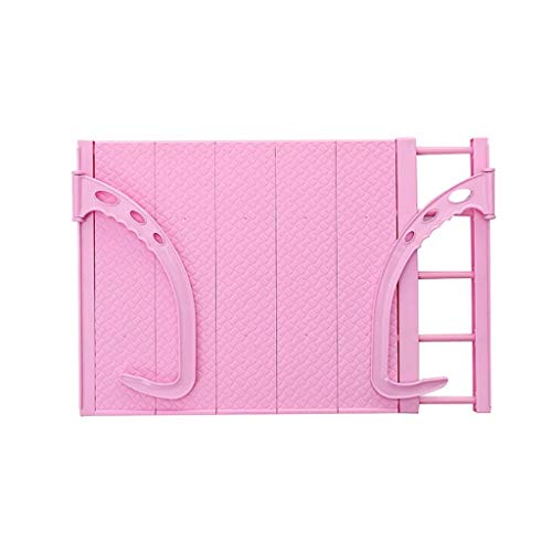 Eve.Ruan Portable Multi-Functional Folding Drying Rack Outdoor Clothes Hanger Balcony Laundry Dryer Airer Used in The Balcony Kitchen and Bathroom, Durable with Carbon Steel Can Support Up to 20 KG