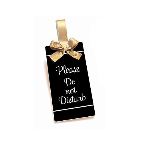 Please Knock / Please Do Not Disturb, Two-Sided Plaque, Office or Class Door Hanger