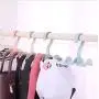 Chris.W 4Pcs Rotating Handbag Hanger for Closet, Purse Hanging Closet Hooks Storage Organizer Rack for Bag, Belt, Scarves, Mens Ties, Womens Shawls, Pashminas, Hat(4 Color)